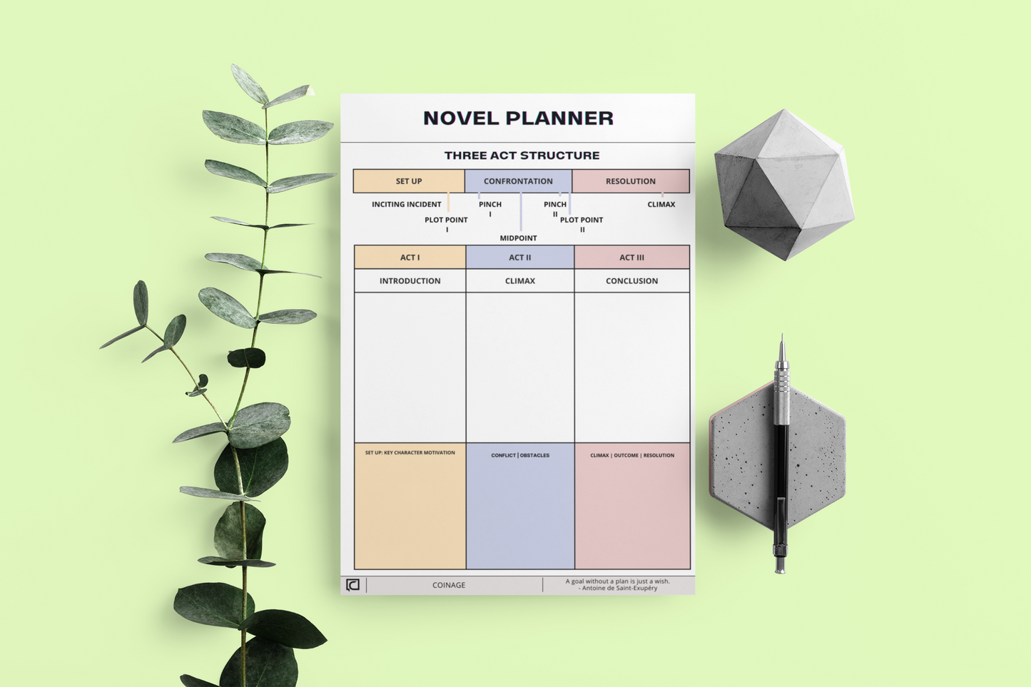 Novel Planner